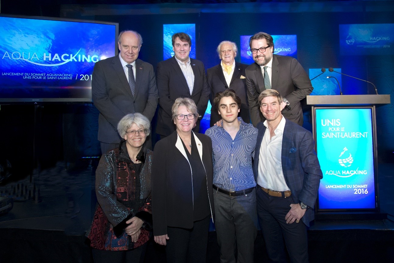 Montréal : Ville hôte du Sommet AquaHacking 2016 : Unis pour le Saint-Laurent