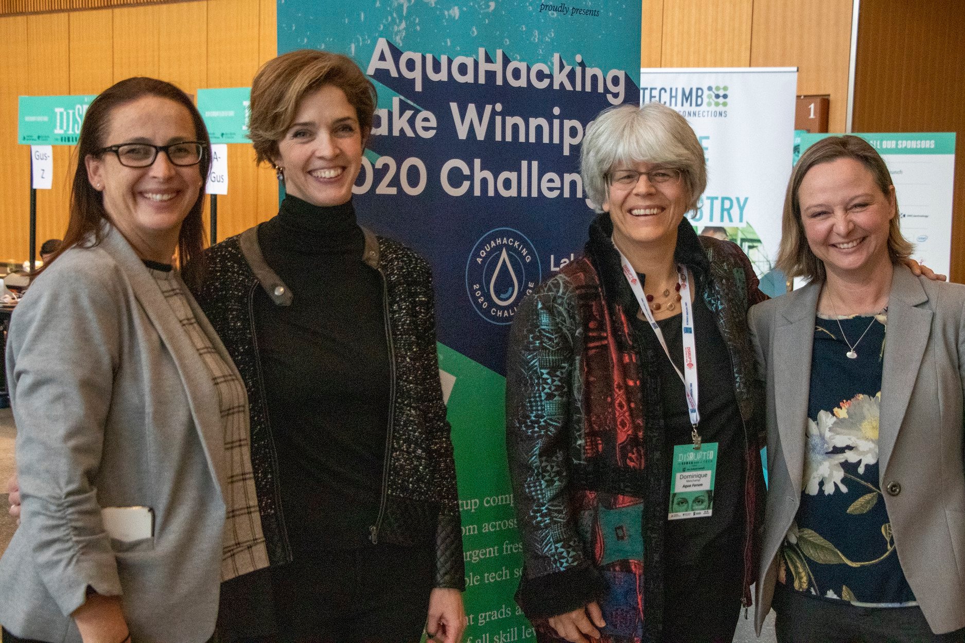 la fondation de la famille de Gaspé Beaubien présente lors du lancement du défi Lake Winnipeg